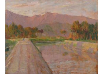 CREPUSCOLO SU LA FOSSA DELL'ABATE CREPUSCOLO SU LA FOSSA DELL'ABATE